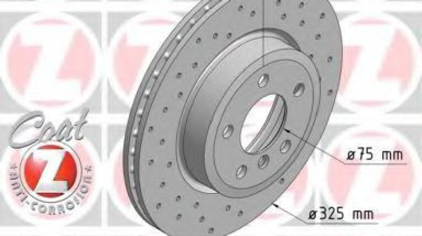 Disc frana BMW X3 (E83) (2004 - 2011) ZIMMERMANN 150.3431.52 piesa NOUA