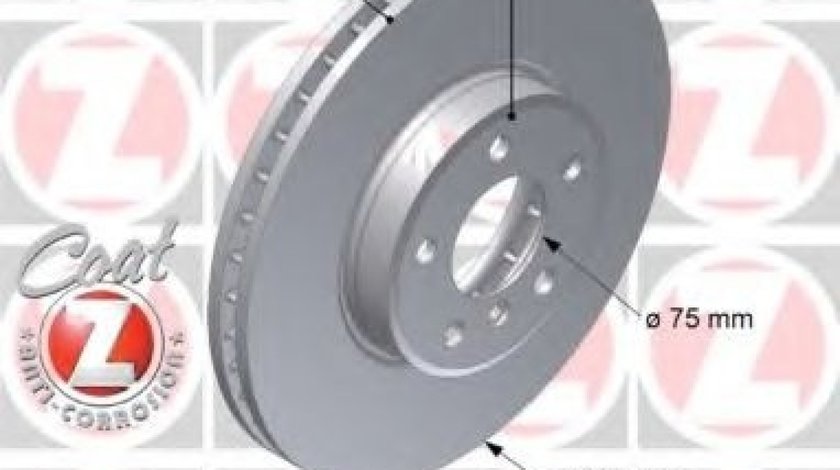 Disc frana BMW X3 (E83) (2004 - 2011) ZIMMERMANN 150.1298.20 piesa NOUA