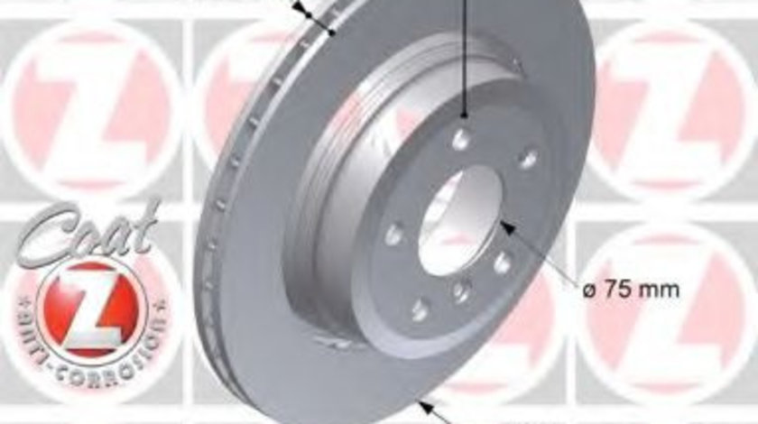 Disc frana BMW X3 (E83) (2004 - 2011) ZIMMERMANN 150.3432.20 piesa NOUA