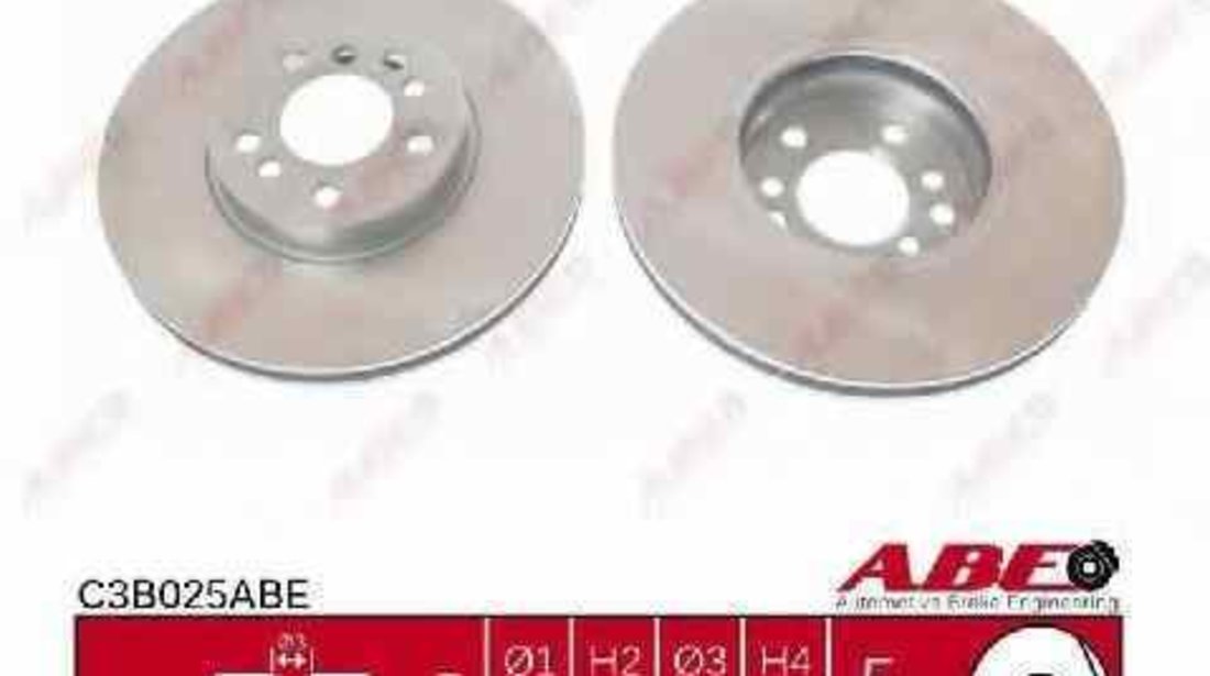 Disc frana BMW X3 E83 ABE C3B025ABE