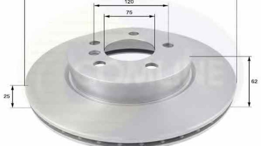 Disc frana BMW X3 E83 COMLINE ADC1719V