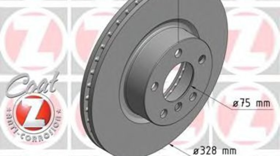 Disc frana BMW X3 (F25) (2010 - 2016) ZIMMERMANN 150.3494.20 piesa NOUA