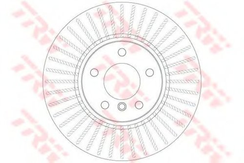 Disc frana BMW X4 (F26) (2014 - 2016) TRW DF6220S piesa NOUA