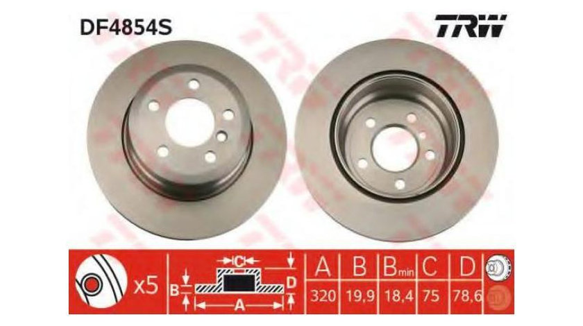 Disc frana BMW X5 (E70) 2007-2013 #3 0986479442