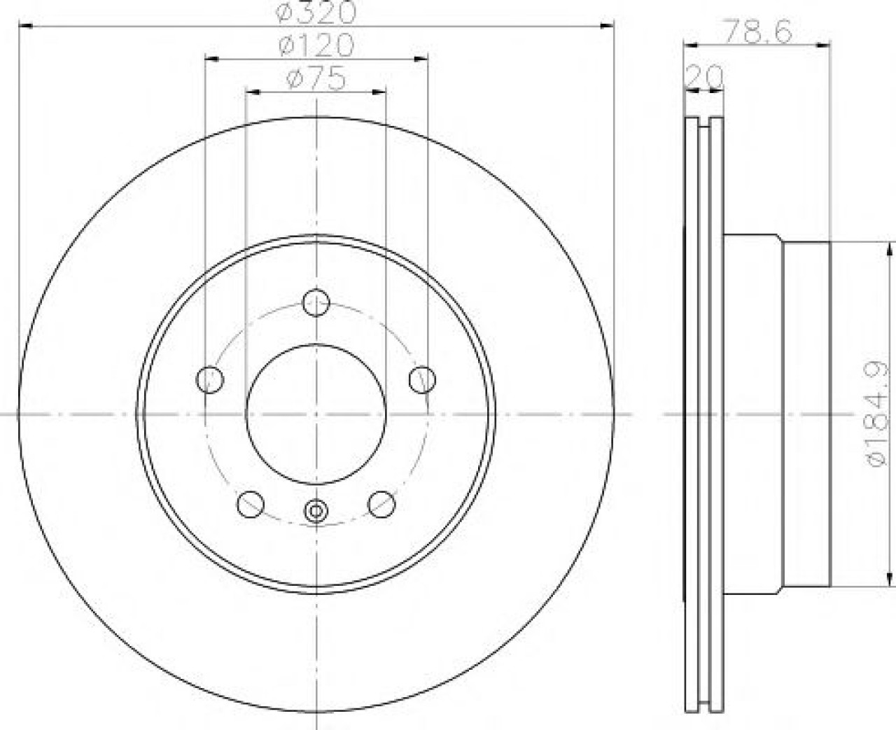 Disc frana BMW X5 (E70) (2007 - 2013) TEXTAR 92161103 piesa NOUA
