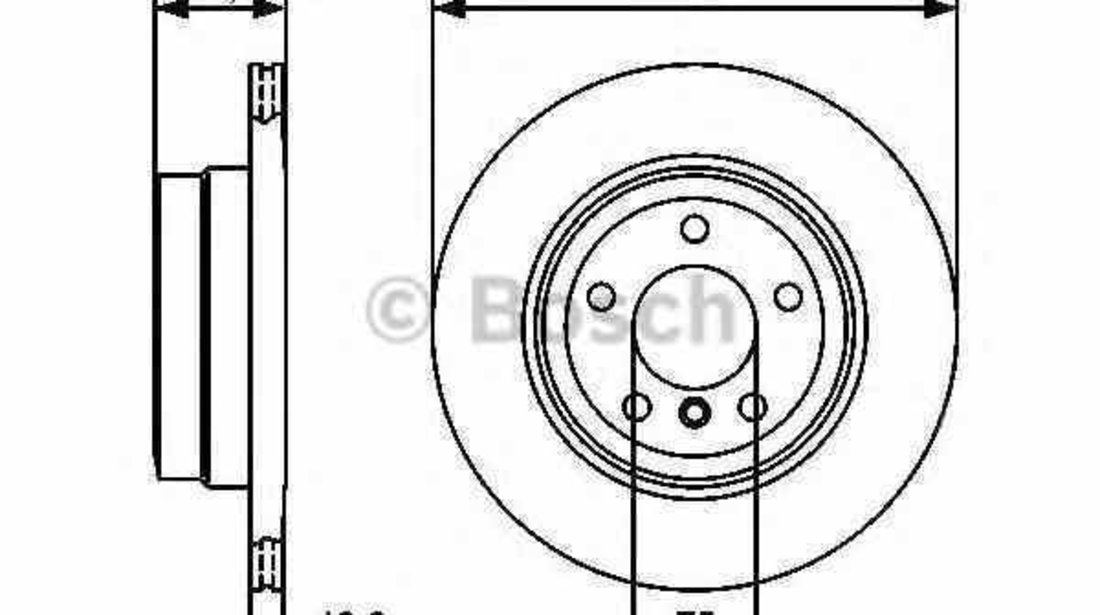 Disc frana BMW X5 E70 BOSCH 0 986 479 442