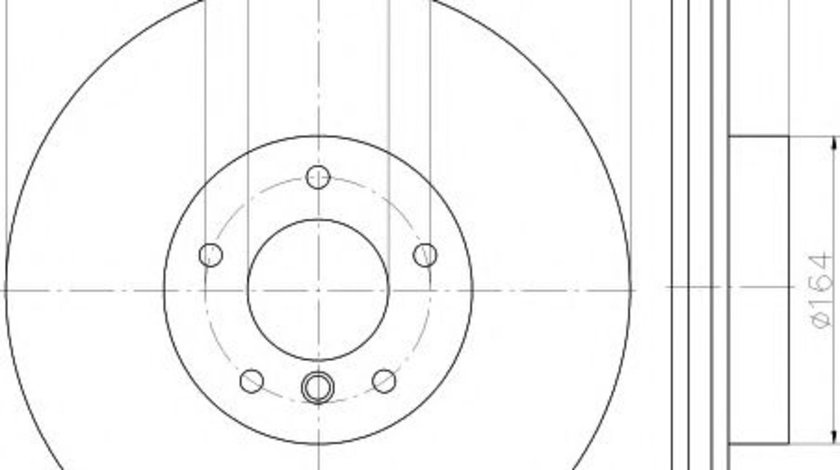 Disc frana BMW X6 (E71, E72) (2008 - 2014) TEXTAR 92160803 piesa NOUA