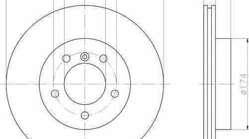 Disc frana BMW Z3 cupe E36 TEXTAR 92097203