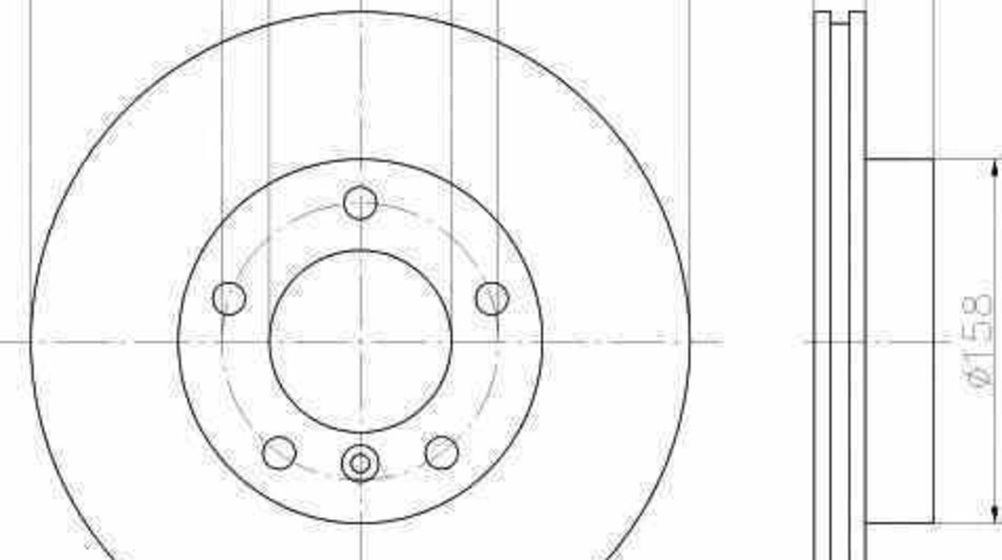 Disc frana BMW Z4 E85 TEXTAR 92055603