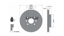 Disc frana Chevrolet KALOS 2005-2016 #3 0986478192