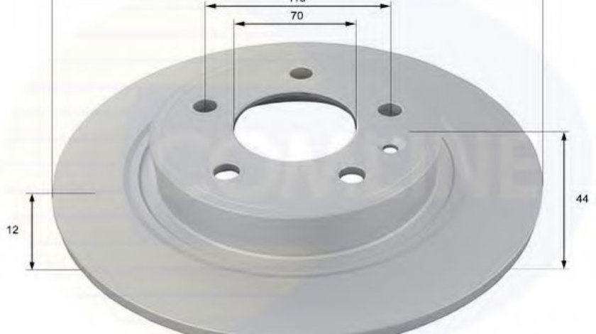 Disc frana CHEVROLET ORLANDO (J309) (2010 - 2016) COMLINE ADC1154 piesa NOUA