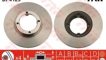 Disc frana CHEVROLET SPARK (2000 - 2004) TRW DF412...