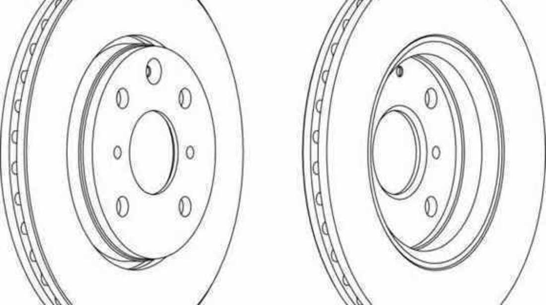 Disc frana CITROËN C1 II FERODO DDF1527