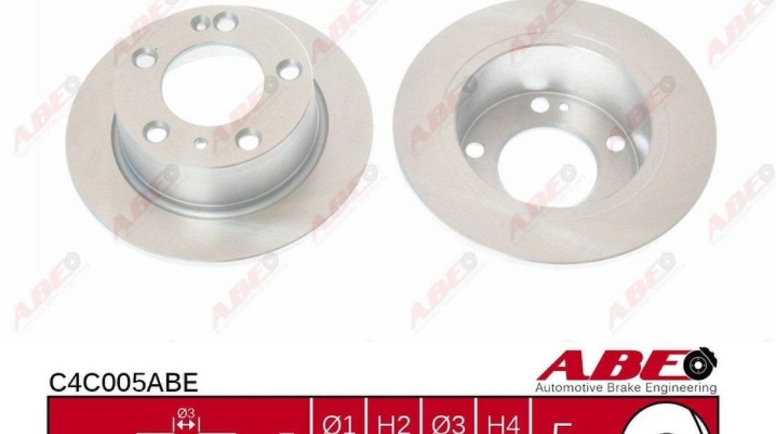 Disc frana CITROËN XM Y3 Producator ABE C4C005ABE