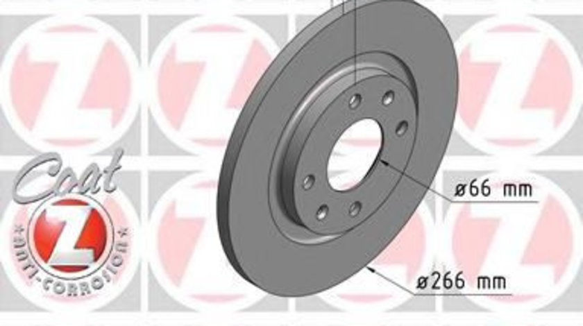 Disc frana CITROEN BERLINGO caroserie (M) (1996 - 2016) ZIMMERMANN 180.3006.20 piesa NOUA