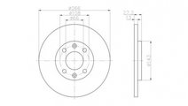 Disc frana Citroen C3 I (FC_) 2002-2016 #2 0872381...