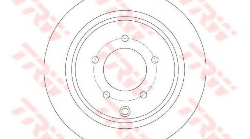 Disc frana CITROEN C4 AIRCROSS (2010 - 2016) TRW DF6177 piesa NOUA