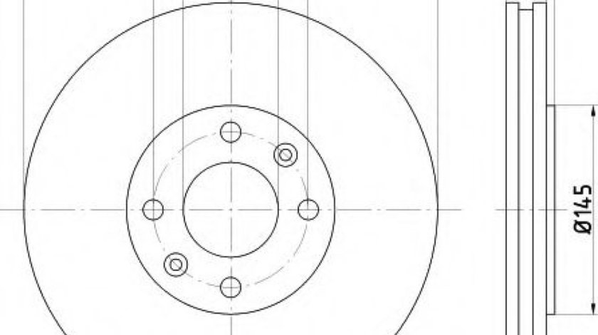 Disc frana CITROEN C5 I (DC) (2001 - 2004) TEXTAR 92107800 piesa NOUA