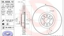 Disc frana CITROEN C6 (TD) (2005 - 2016) BREMBO 09...