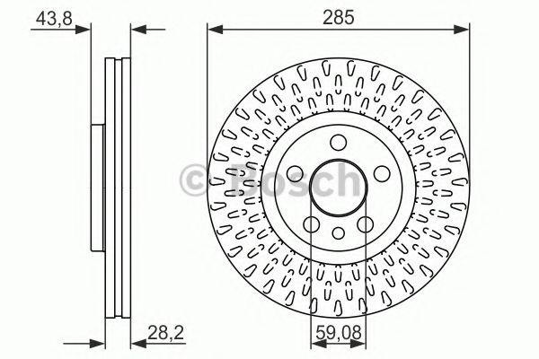 Disc frana CITROEN C8 (EA, EB) (2002 - 2016) BOSCH 0 986 479 114 piesa NOUA