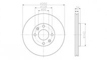 Disc frana Citroen DS3 Cabriolet 2013-2016 #2 0986...