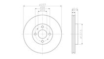 Disc frana Citroen NEMO caroserie (AA_) 2008-2016 ...