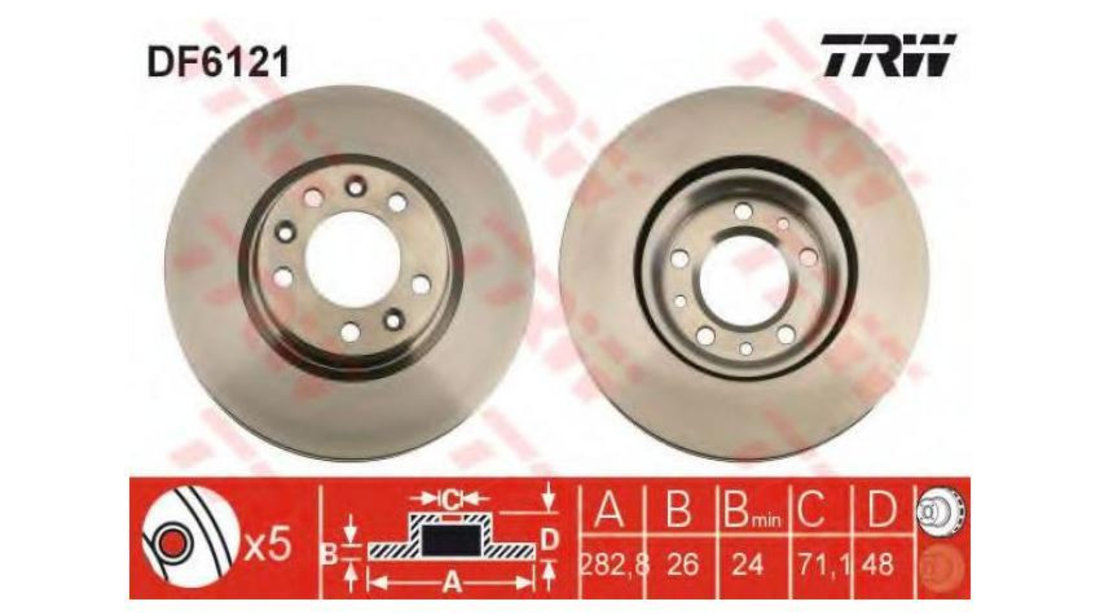 Disc frana Citroen XM Estate (Y3) 1989-1994 #3 09830310