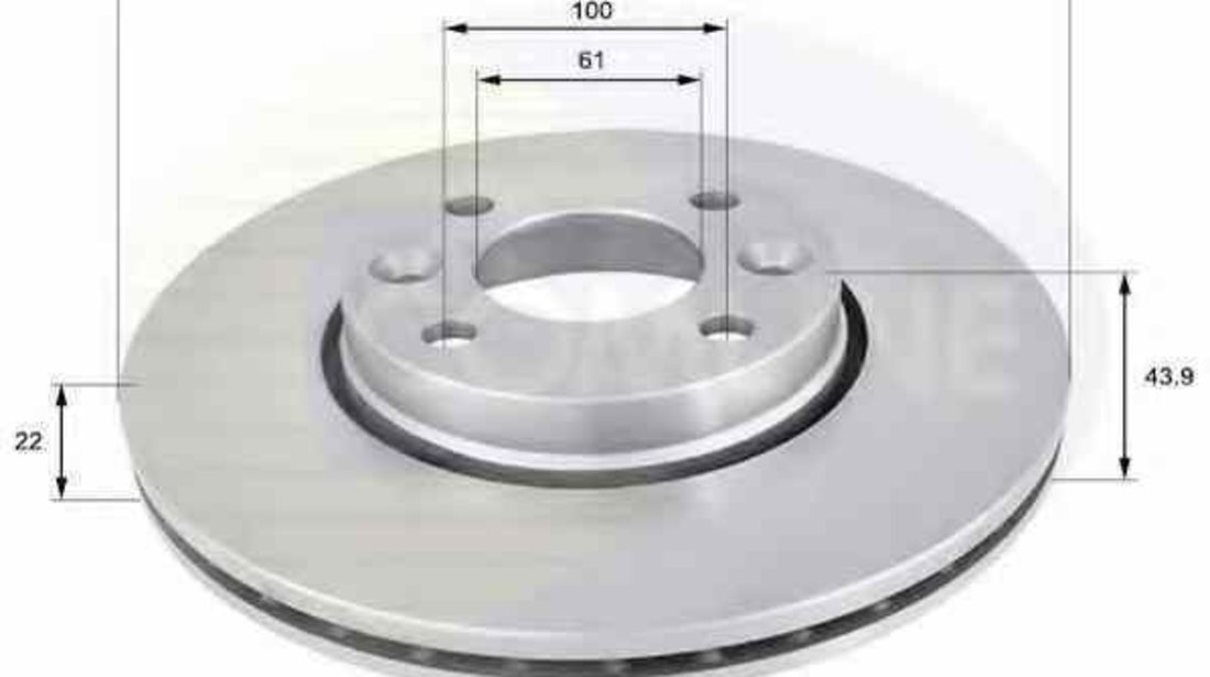 Disc frana DACIA LOGAN EXPRESS FS COMLINE ADC0266V