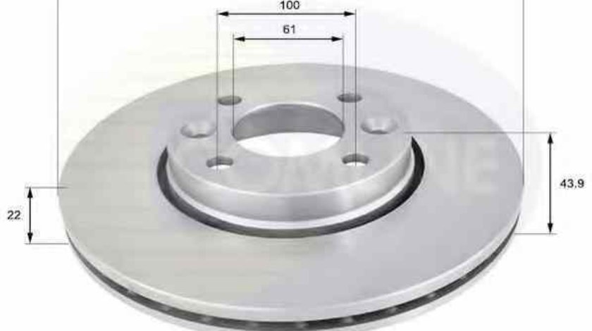 Disc frana DACIA LOGAN EXPRESS FS COMLINE ADC0266V