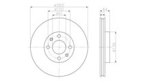 Disc frana Dacia LOGAN MCV (KS_) 2007-2016 #2 0986...