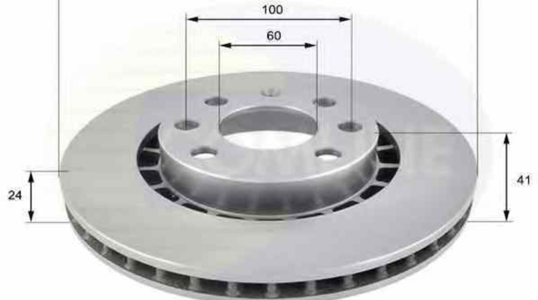 Disc frana DAEWOO CIELO limuzina COMLINE ADC1007V