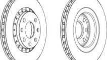 Disc frana DAEWOO LANOS (KLAT) (1997 - 2016) FEROD...