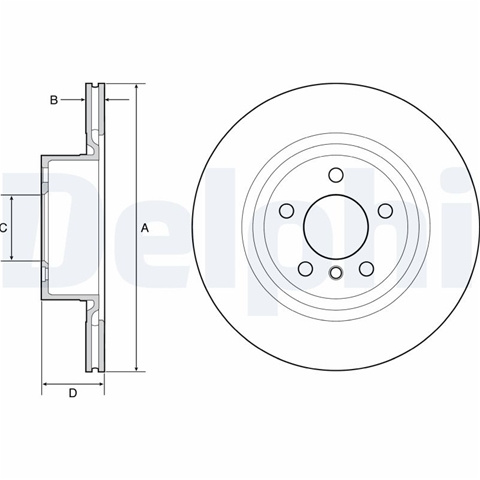 Disc Frana Delphi Bmw BG4644C