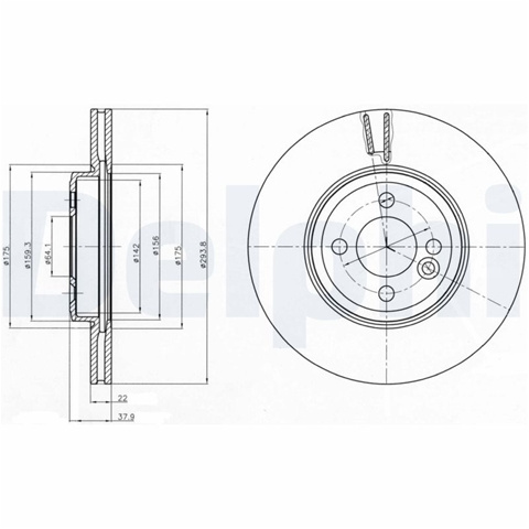 Disc Frana Delphi Mini BG4184