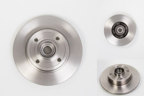 Disc frana fara rulment RENAULT TWINGO II (CN0) (2007 - 2014) QWP WBD318 piesa NOUA