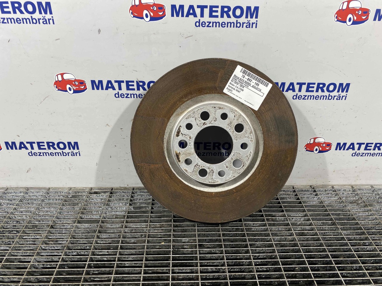 DISC FRANA FATA ALFA ROMEO GIULIETTA GIULIETTA 2.0 JTDM - (2010 2016)