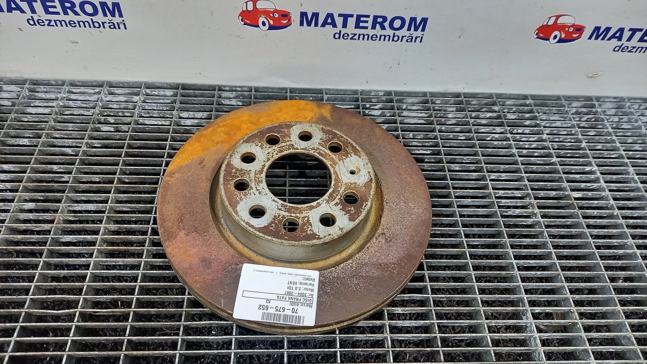DISC FRANA FATA AUDI A3 2.0 TDI - (2004 2007)