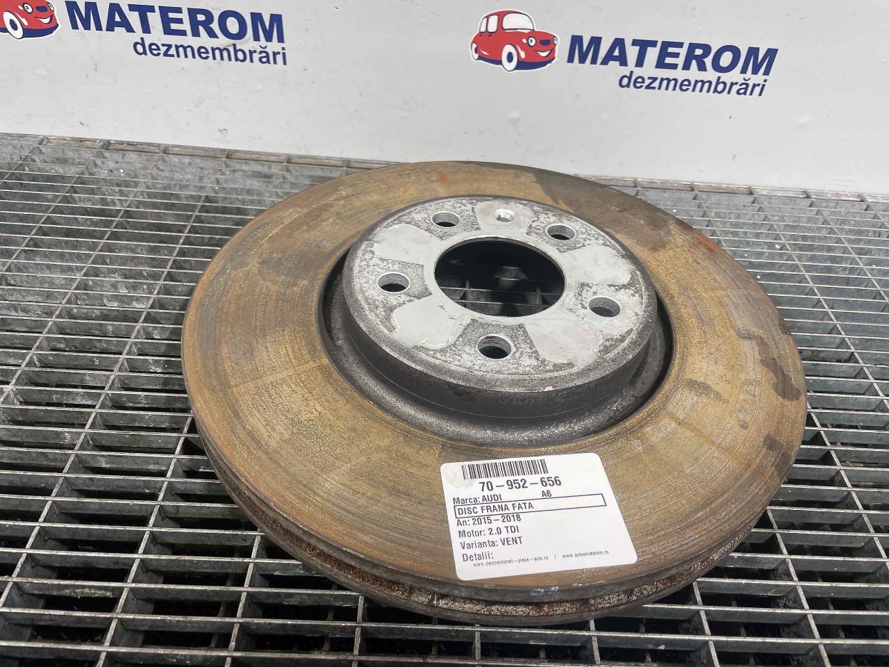 DISC FRANA FATA AUDI A6 2.0 TDI - (2015 2018)
