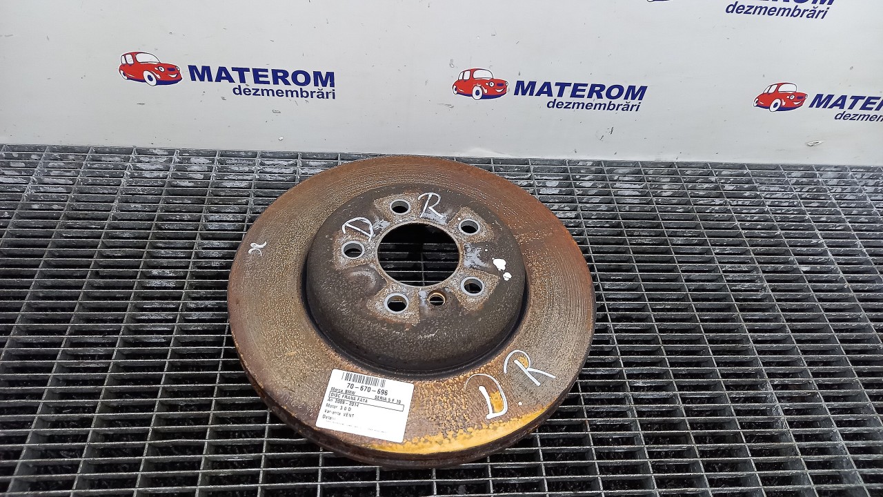 DISC FRANA FATA BMW SERIA 5 F 10 3.0 D - (2010 2014)