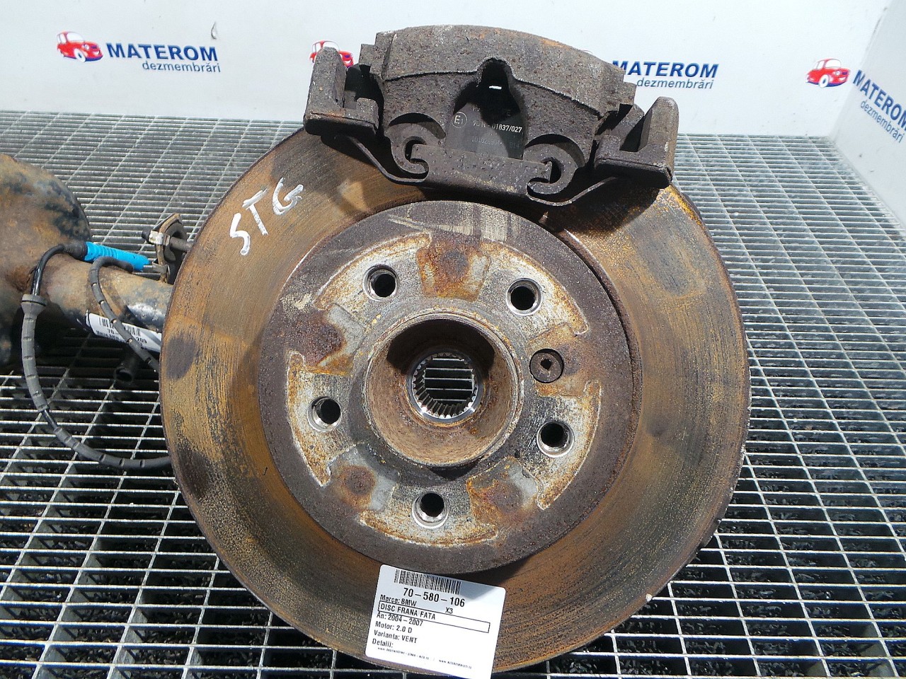 DISC FRANA FATA BMW X3 2.0 D - (2004 2007)