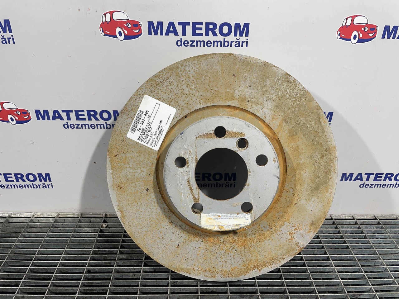 DISC FRANA FATA BMW X6 3.0 D - (2008 2014)