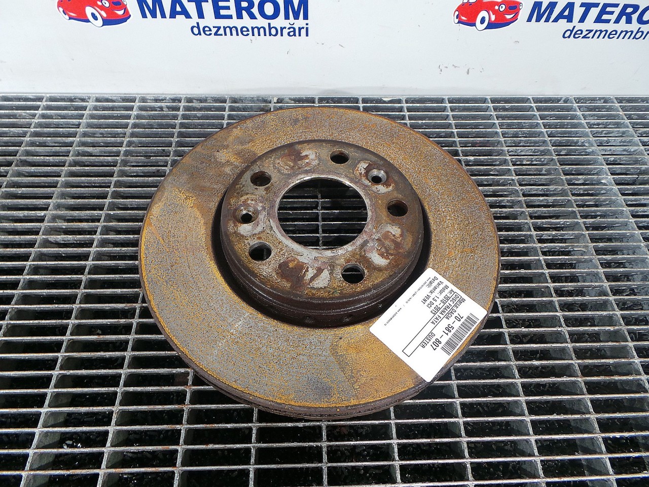 DISC FRANA FATA DACIA DUSTER DUSTER 1.5 DCI - (2010 2013)