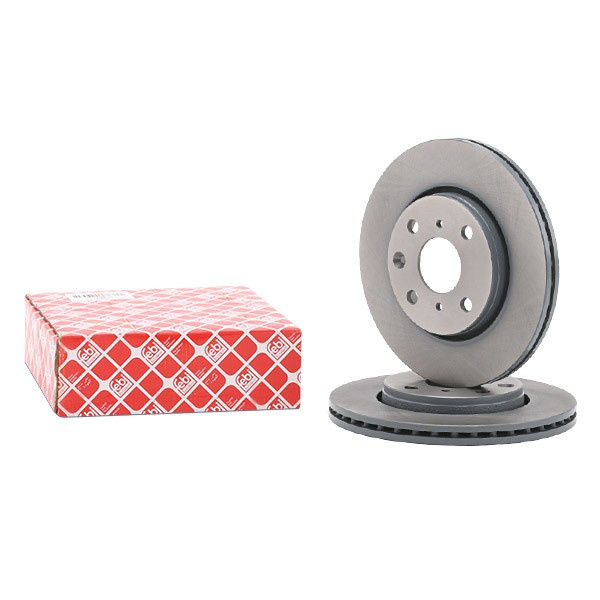 Disc Frana Fata Dreapta / Stanga Febi Toyota Aygo 1 2005-2014 30636