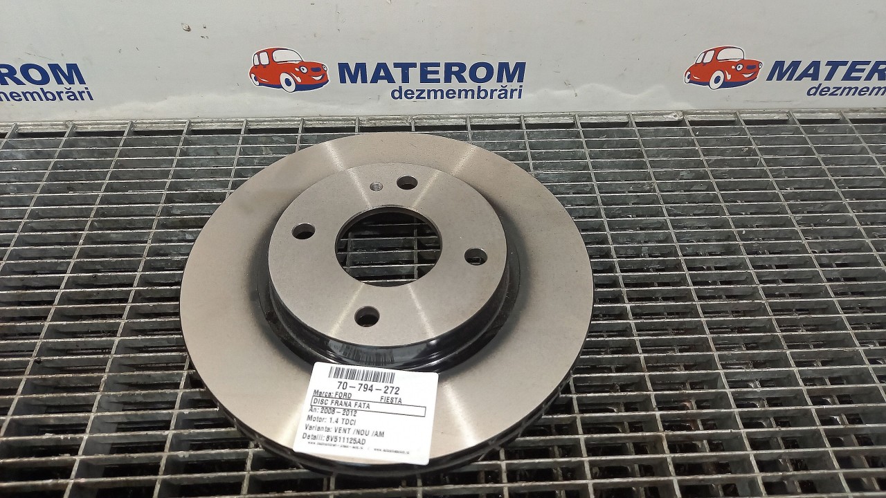 DISC FRANA FATA FORD FIESTA 1.4 TDCI - (2008 2012)