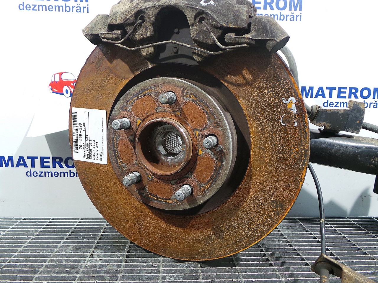 DISC FRANA FATA FORD FOCUS 1.8 TDCI - (2008 2010)