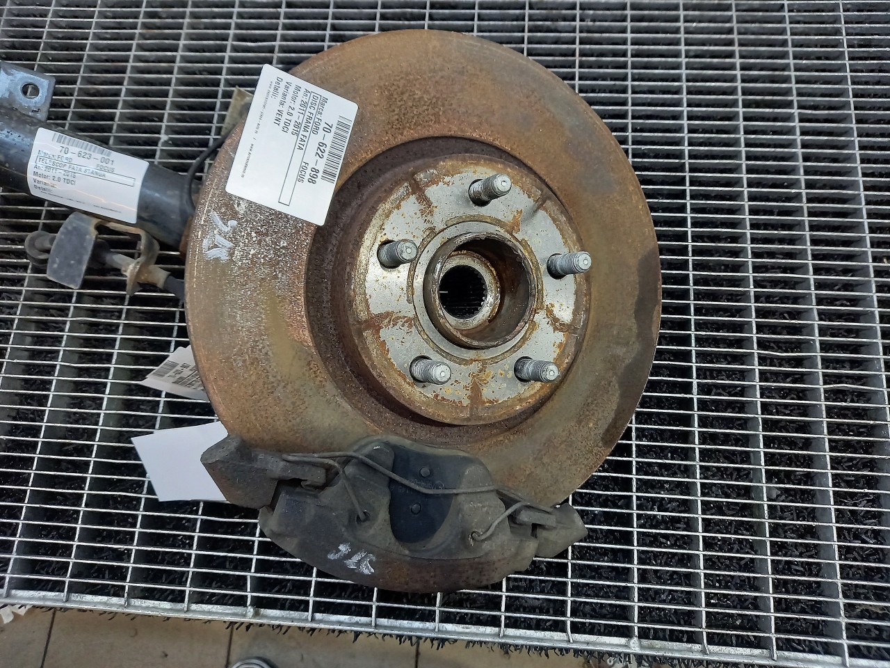 DISC FRANA FATA FORD FOCUS 2.0 TDCI - (2011 2014)