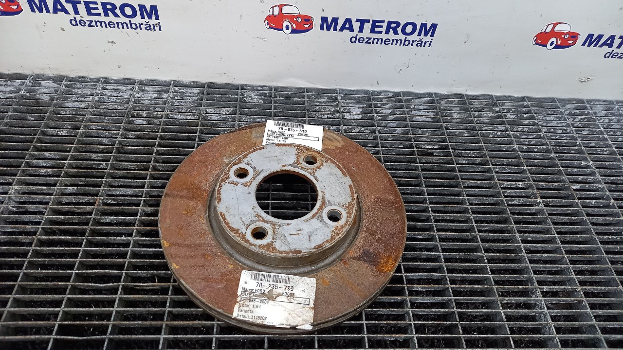DISC FRANA FATA FORD FOCUS FOCUS 1.6 INJ - (1998 2004)