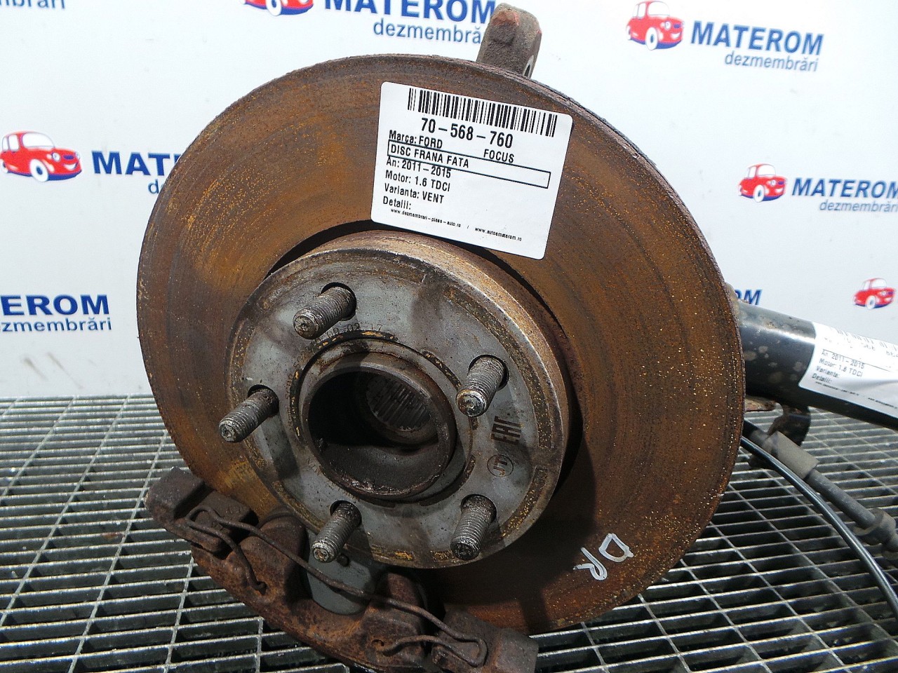 DISC FRANA FATA FORD FOCUS FOCUS 1.6 TDCI - (2011 2014)