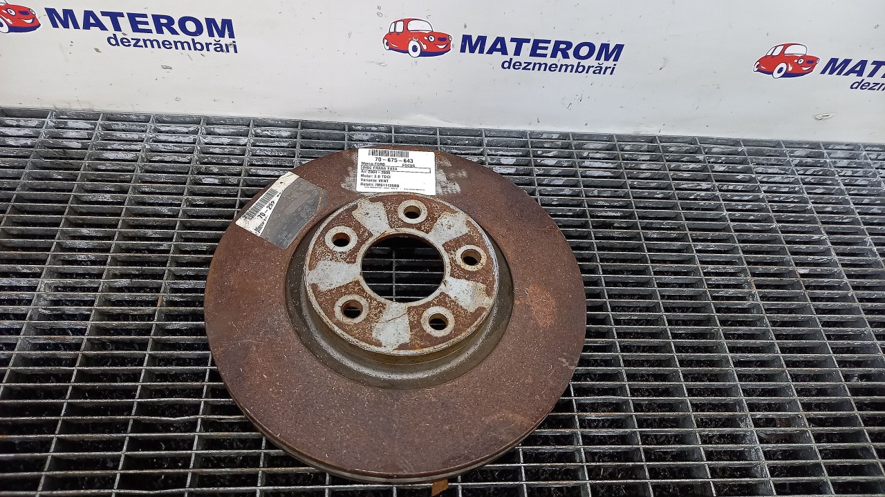 DISC FRANA FATA FORD FOCUS FOCUS 2.0 TDCI - (2004 2008)