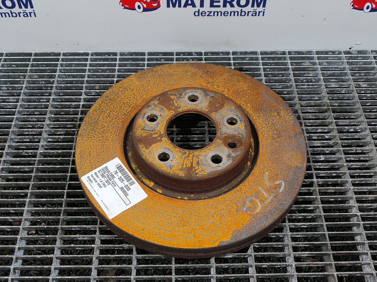 DISC FRANA FATA FORD MONDEO 1.8 TDCI - (2007 2014)